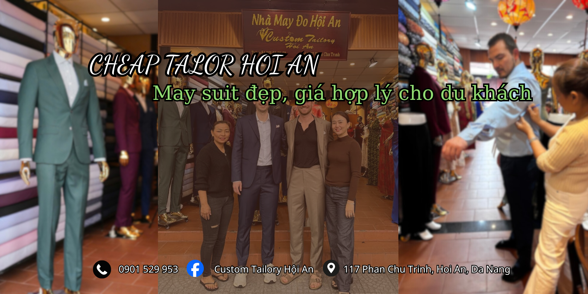 Cheap Tailor Hoi An – May suit đẹp, giá hợp lý cho du khách