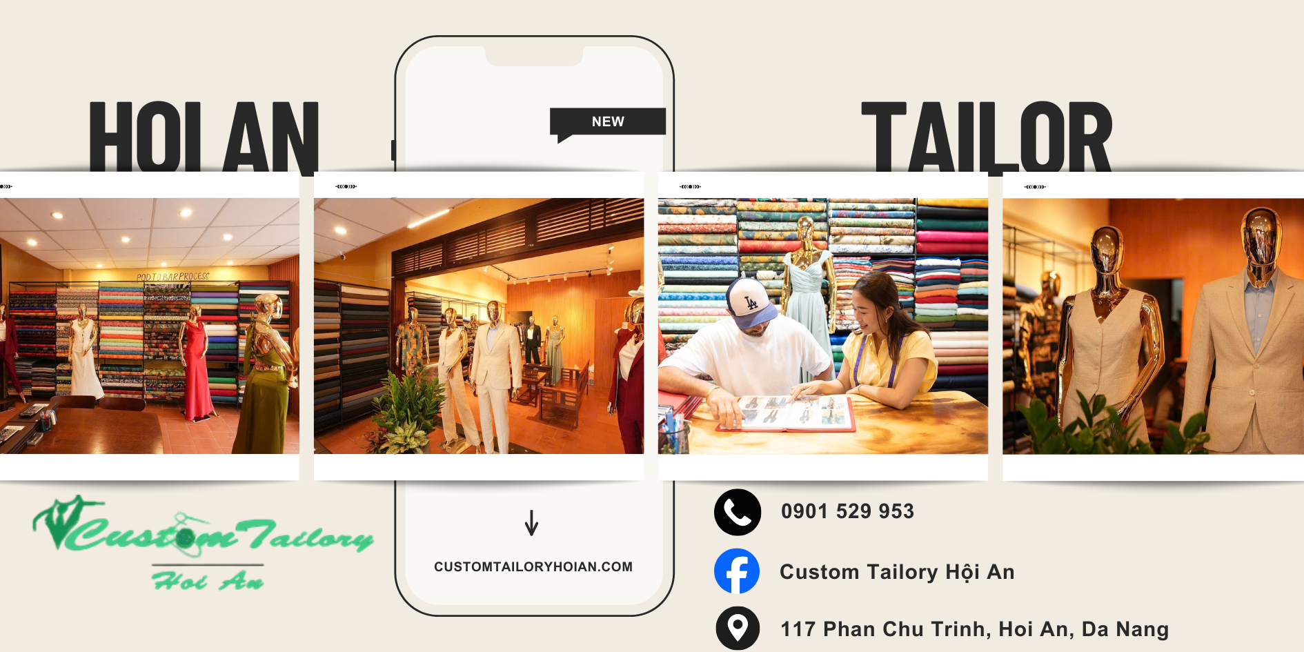 Hoi An Tailor – Nét văn hóa may đo giữa phố cổ Hội An