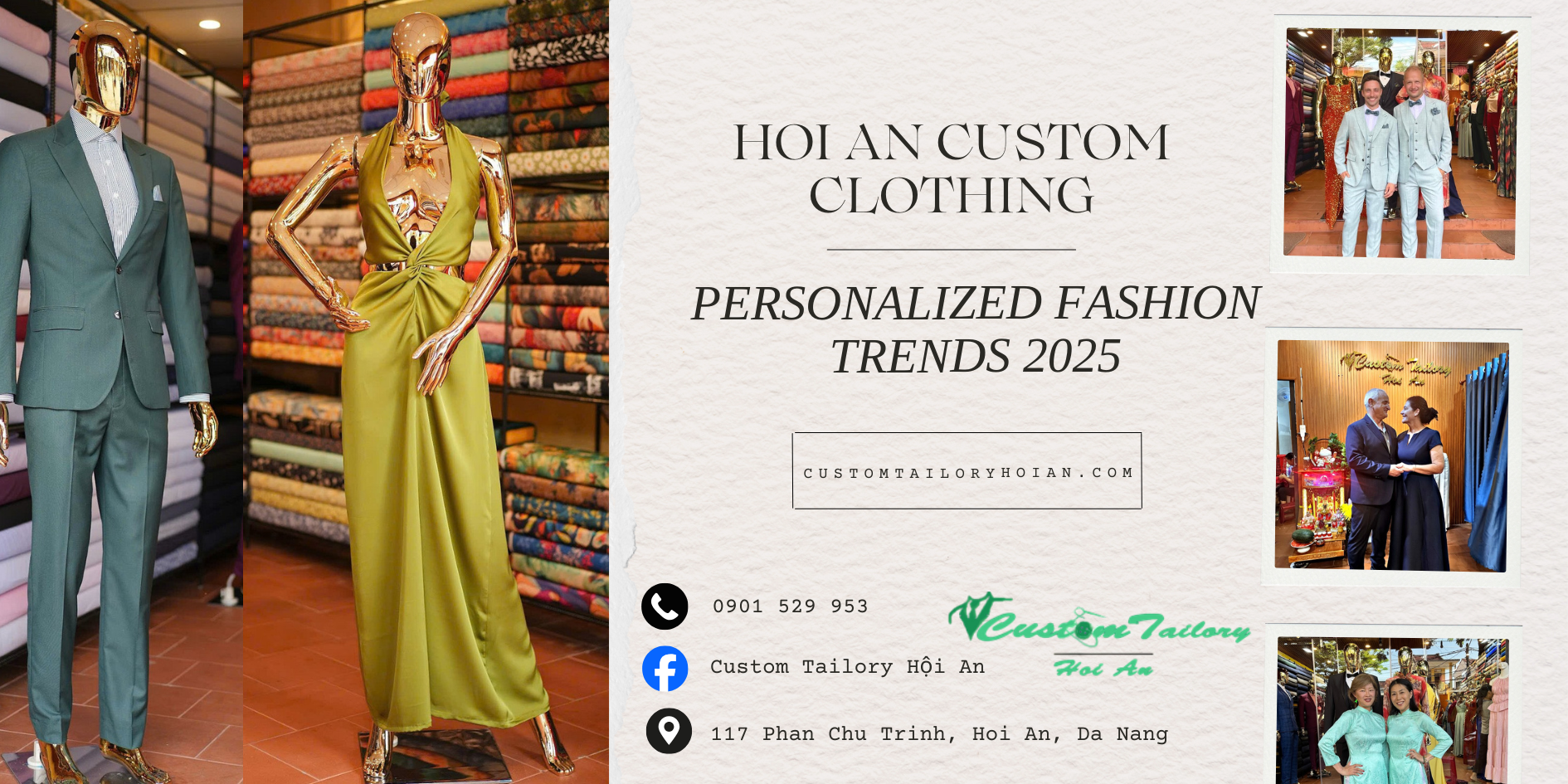 Hoi An Custom Clothing – The 2025 Personalized Fashion Trend