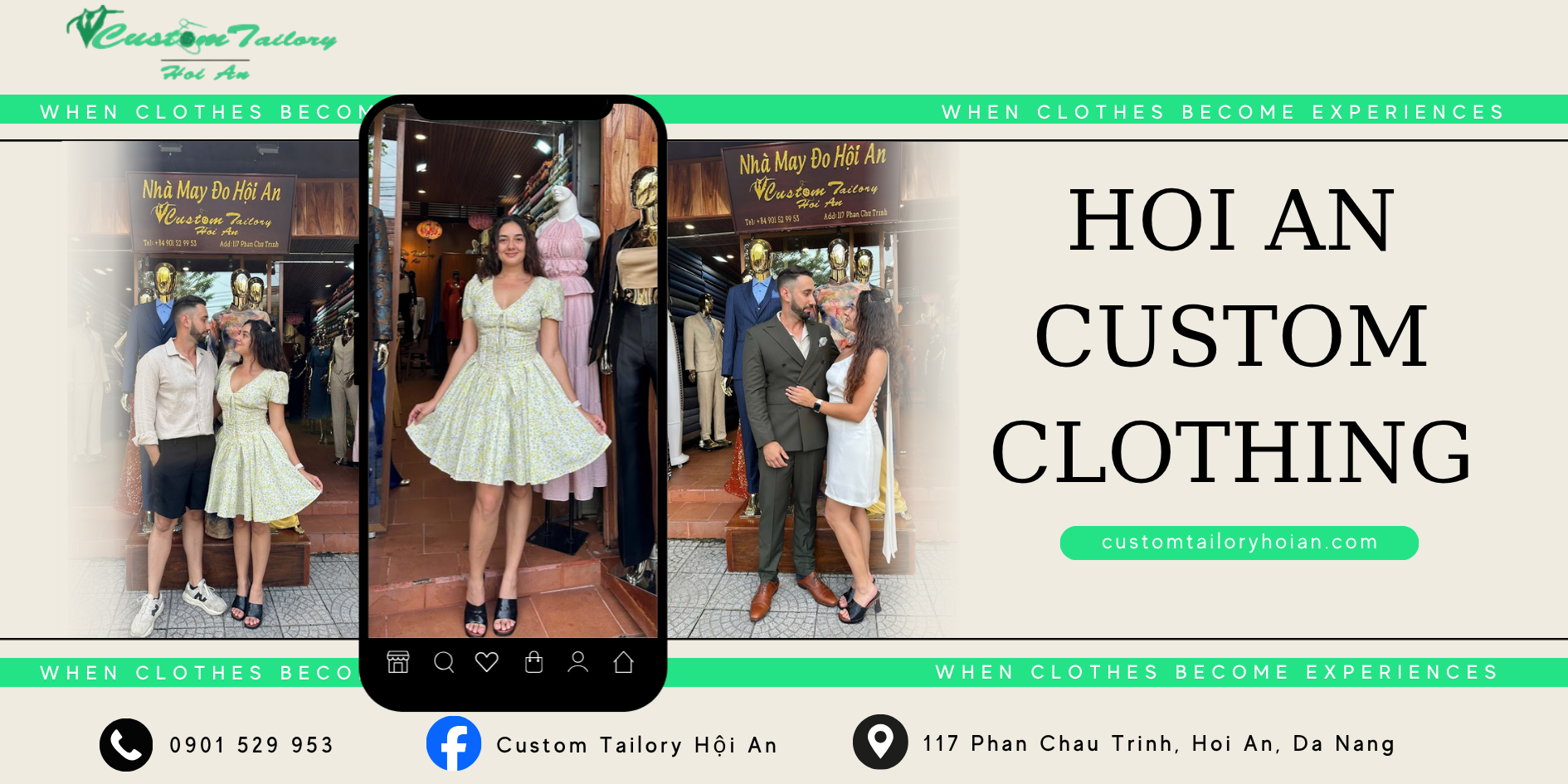 Hoi An Custom Clothing – When Clothing Becomes an Experience