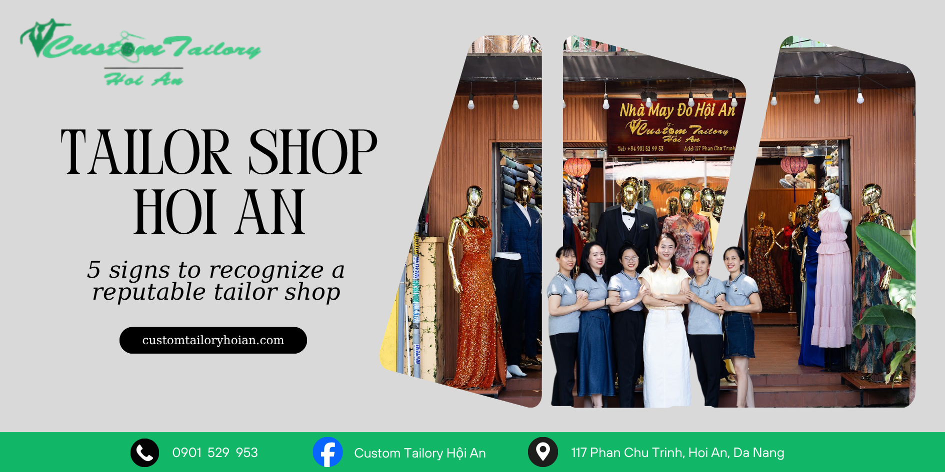 Tailor Shop Hoi An – 5 Signs to Recognize a Reputable Tailor Shop