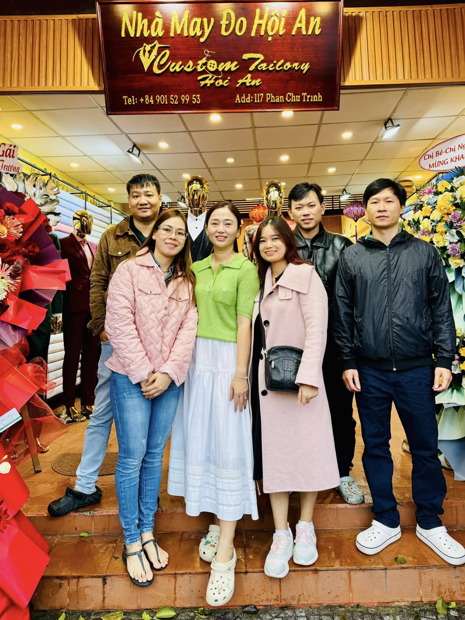 Quần áo may đo tại Hội An