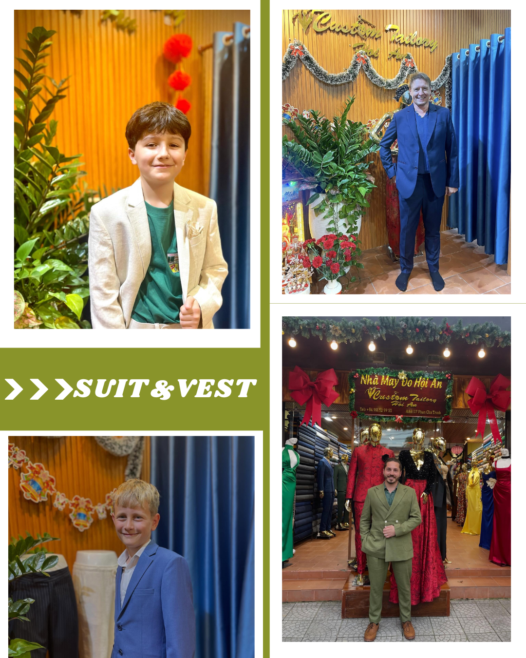 Suit & Vest tại Custom Tailory