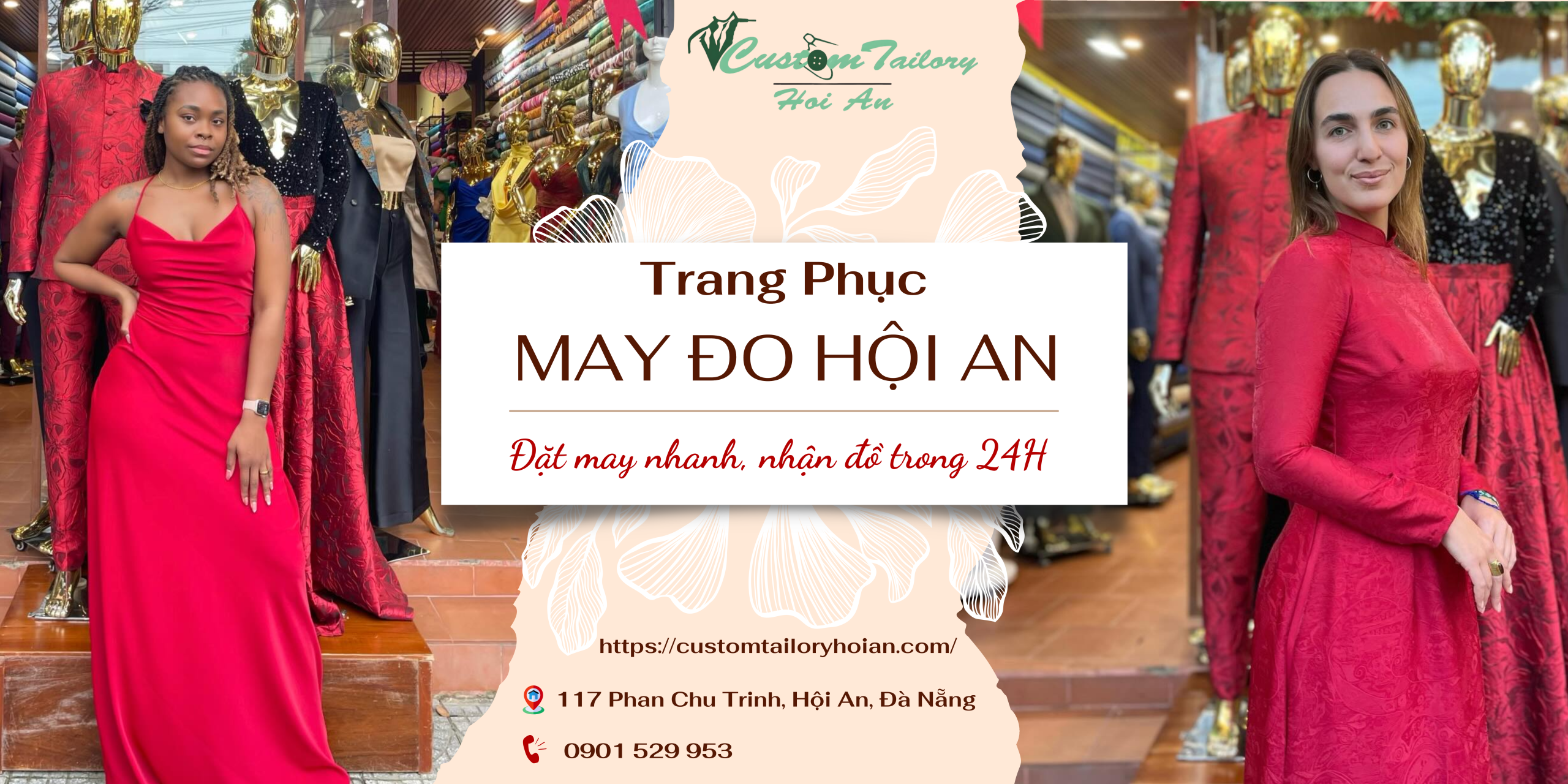 Hoi An custom clothing: Fast tailoring, get your outfit in 24 hours