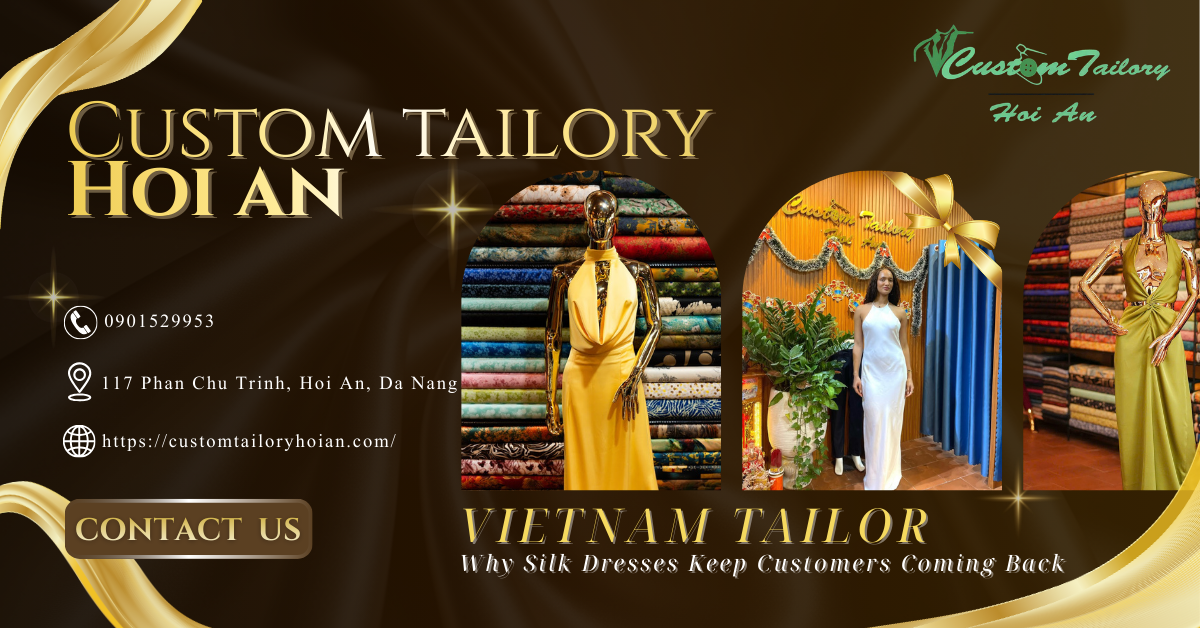 Thợ may Việt Nam – Vì sao những mẫu đầm lụa khiến khách hàng quay lại