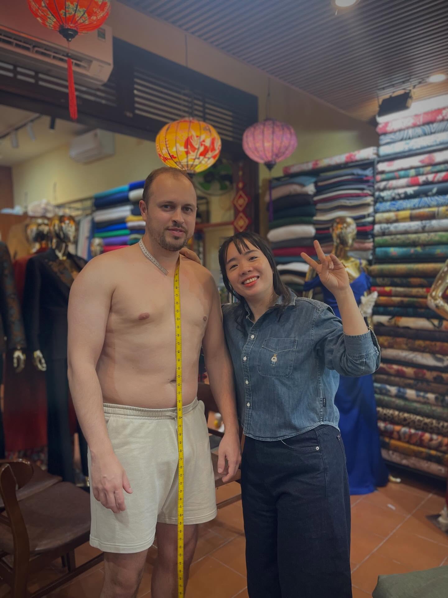 thợ may custom tailor hội an