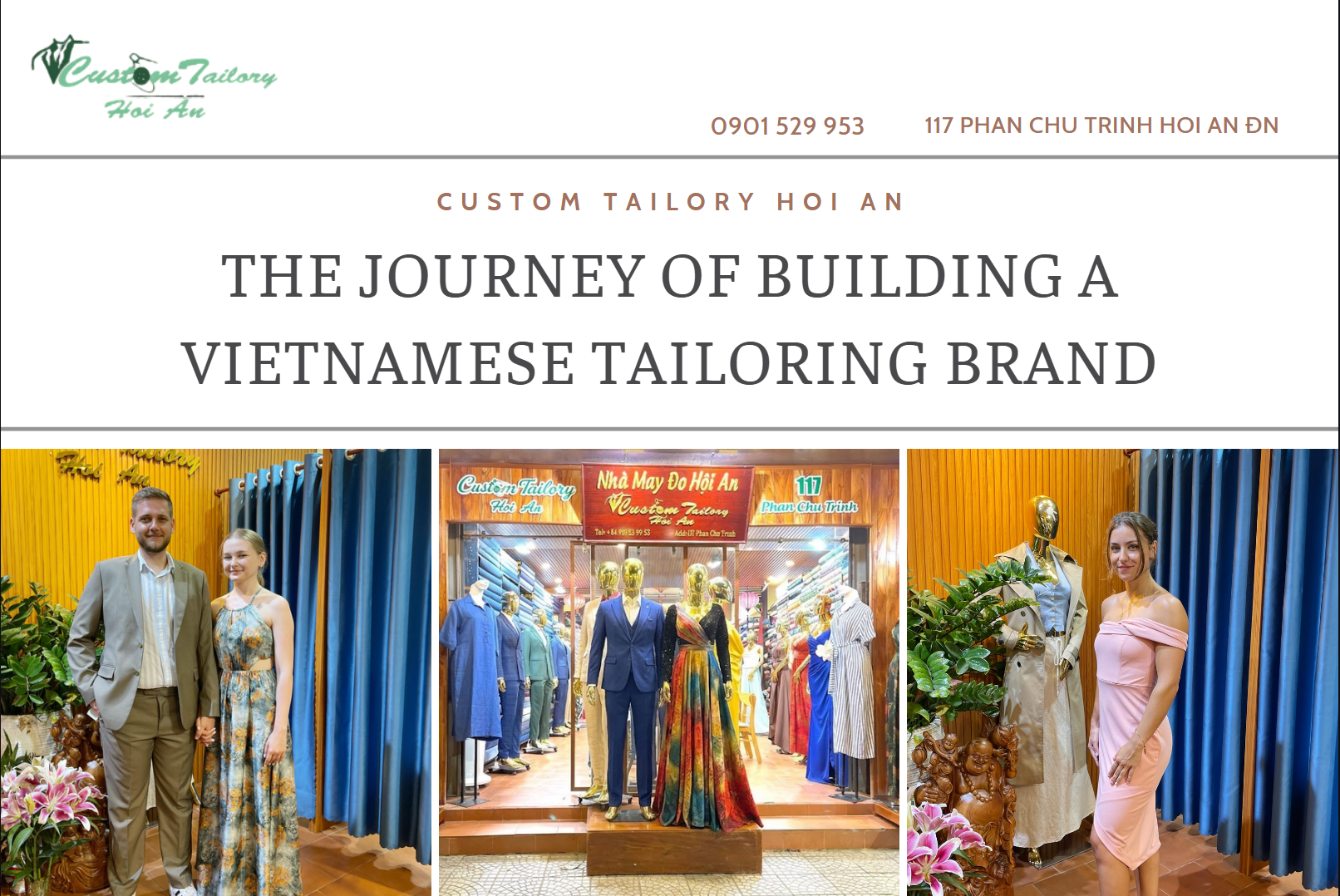 Custom Tailory Hoi An – The Journey of Building a Vietnamese Tailoring Brand