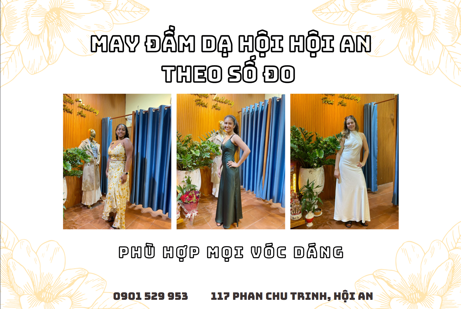 Made to Measure Evening Dresses in Hoi An – Designed to Flatter Every Body Shape
