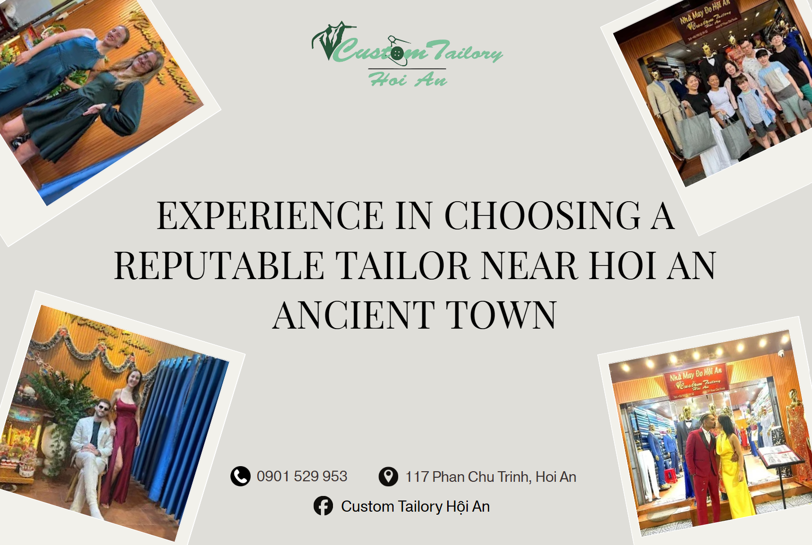 Experience In Choosing a Reputable Tailor Near Hoi An Ancient Town