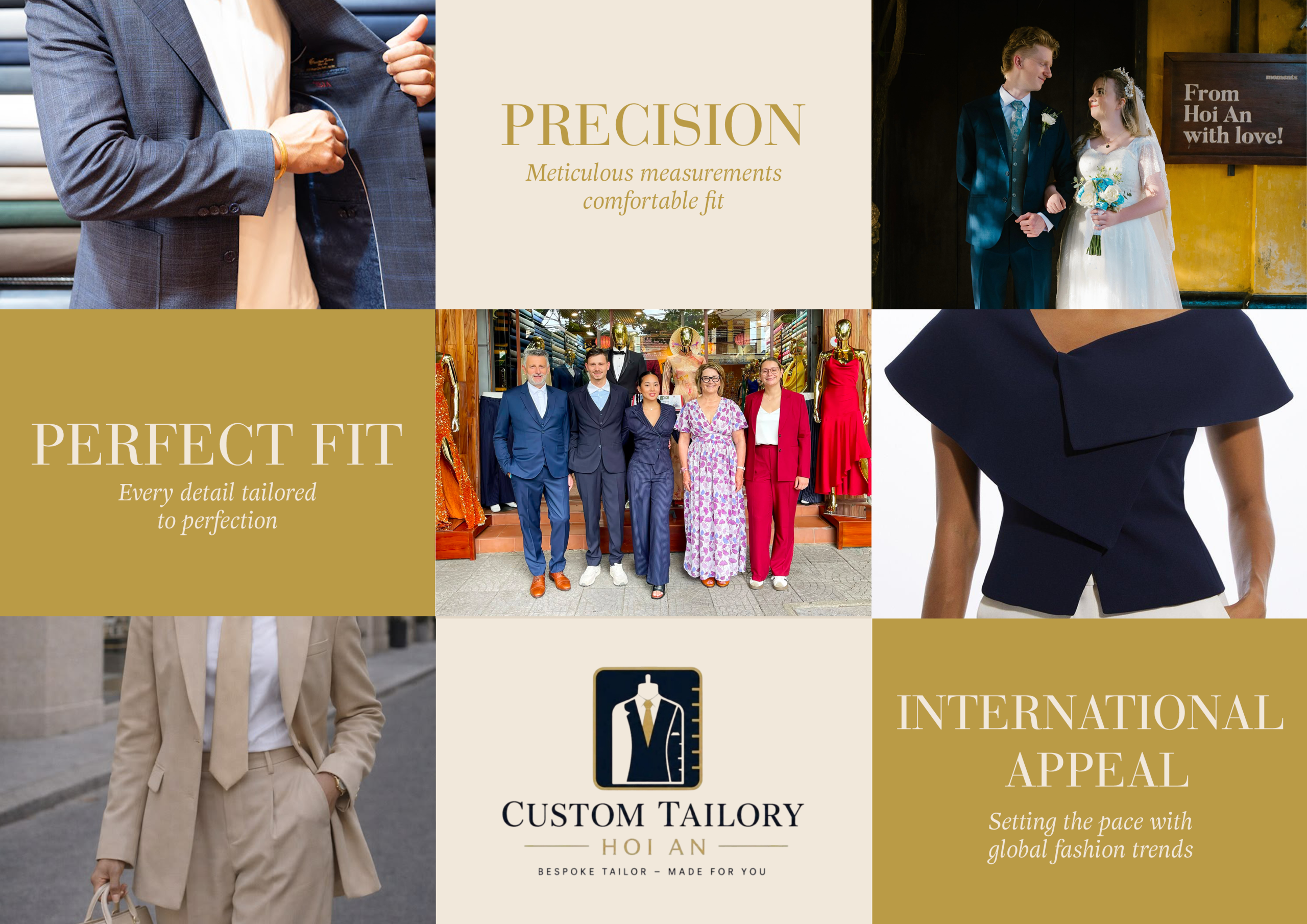 Custom Tailory Hoi An – International Fashion Appeal